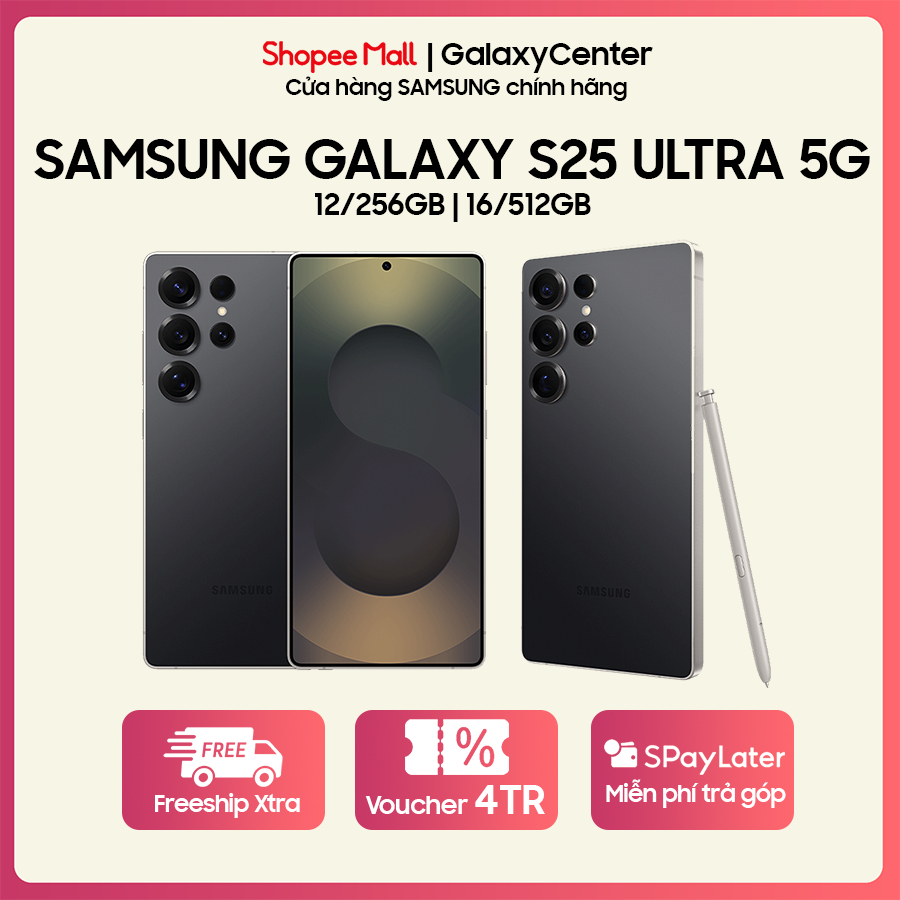 [Màu Độc Quyền] Điện Thoại Samsung Galaxy S25 Ultra 5G 12/256Gb Chính Hãng - Bảo Hành Toàn Quốc | BigBuy360 - bigbuy360.vn