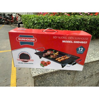 Bếp nướng điện không khói Sunhouse shd4607 công suất 1500w Hàng chính hãng( bao lỗi đổi)
