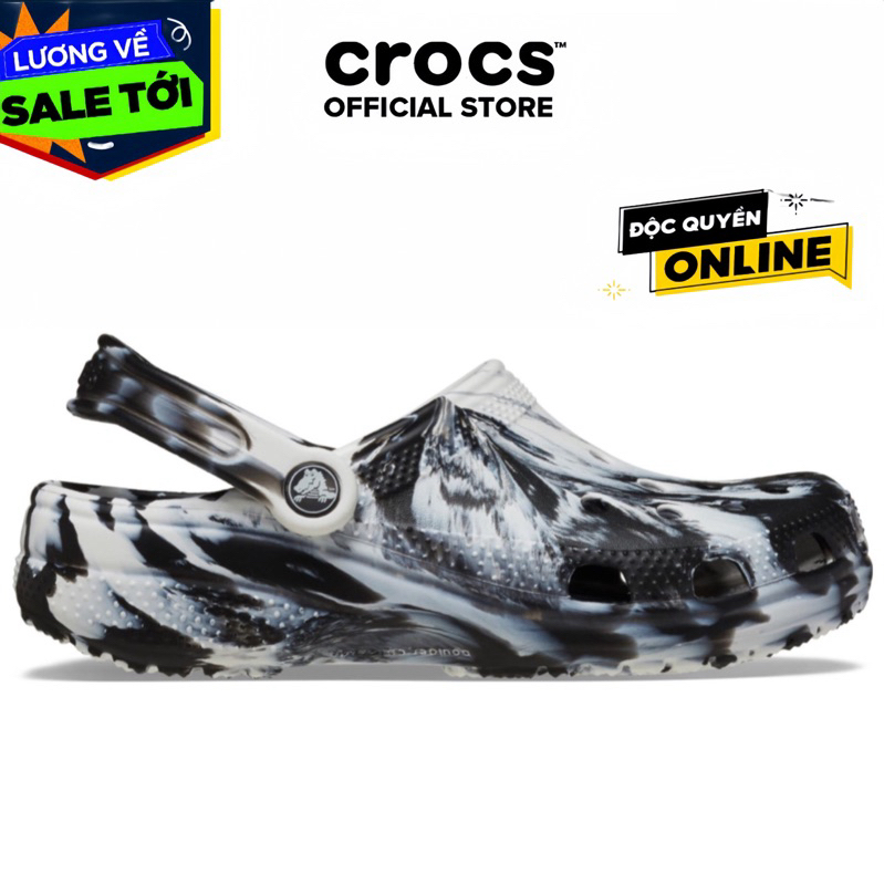 [ CHÍNH HÃNG ] Giày Clog Unisex Crocs Classic Marbled