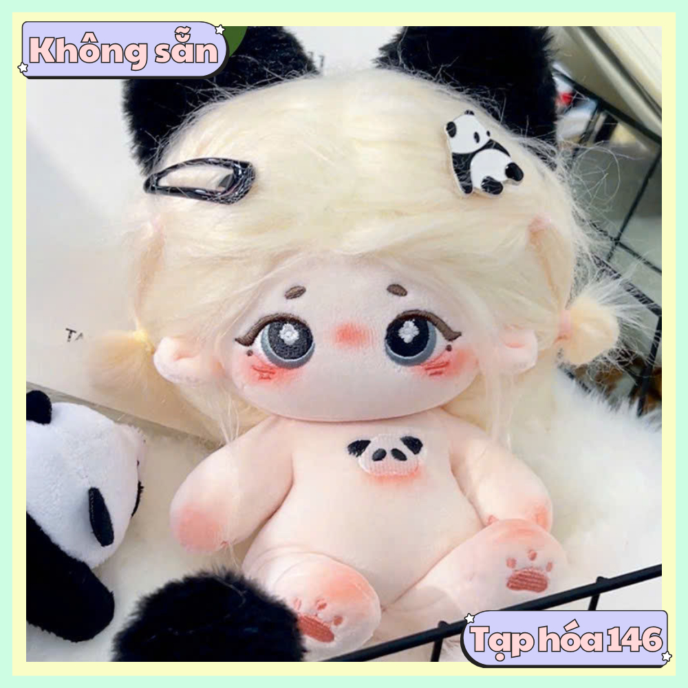 [SẴN] Doll không thuộc tính nữ tóc tơ 10cm 20cm có tai và đuôi - Búp bê tóc tơ kèm outfit 10cm 20cm