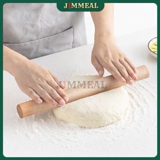 Cán Lăn Bột Gỗ Chống Dính Làm Bánh Mỳ, Bánh Bao Jimmeal Cán Mịn, Nhanh, Đều Dài 30cm 40cm