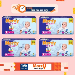 Bỉm quần Merzy M40 L36 XL32 XXL28 siêu thấm hút, chống trào đa chiều M72 L64 XL56 XXL48 #merzy #bỉm merzy #bim trẻ merzy