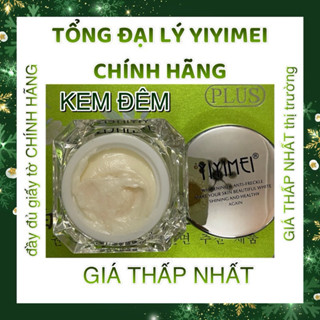 kem yiyimei plus KEM ĐÊM của bộ mỹ phẩm yiyimei plus, cần dùng cả bộ mỹ phẩm yiyimei plus