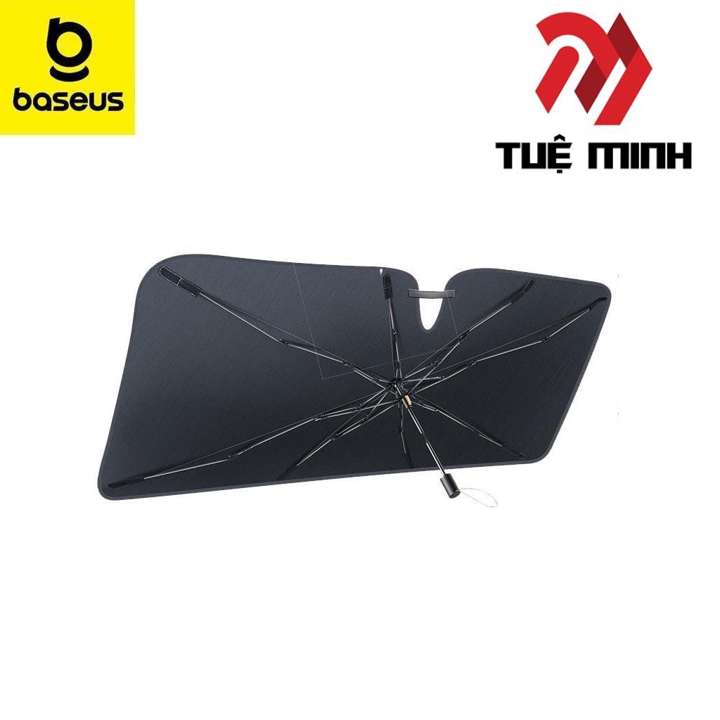 Tấm che nắng kính lái ô tô xe hơi Baseus BS-CN008 gấp gọn, giảm nhiệt độ trong xe - Tuệ Minh