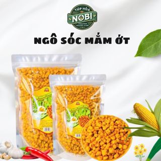 500g Ngô Nếp Sóc Mắm Ớt Tạp Hóa Nobi Thơm Ngon Giòn, Ăn Là Nghiền, ănvặt 1k