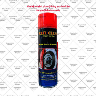 Chai Xịt Vệ Sinh Thắng Ô tô , Xe máy X1R Breke Parts Cleaner 500ml ( 0.5L ) ( Hàng nội địa Malaysia )