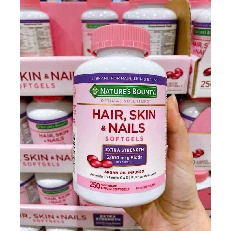 𝐍𝐚𝐭𝐮𝐫𝐞’𝐬 𝐁𝐨𝐮𝐧𝐭𝐲 𝐇𝐚𝐢𝐫 𝐒𝐤𝐢𝐧 𝐍𝐚𝐢𝐥𝐬 𝟐𝟓𝟎 𝐯𝐢𝐞̂𝐧