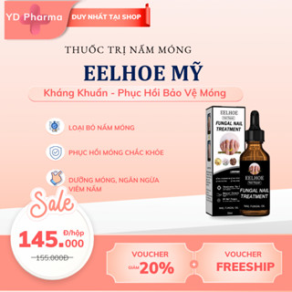  Serum thổi bay nấm móng tay chân EELHOE Mỹ 30ml Hết Bọng Móng - Kích mọc móng dài dưỡng móng cứng chắc khỏel YD Pharma 