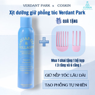 Xịt giữ nếp tóc Xịt phồng tóc VERDANT PARK 200ml tạo kiểu lâu bết giữ nếp luôn mềm mại, dưỡng tóc và ngừa hư tổn