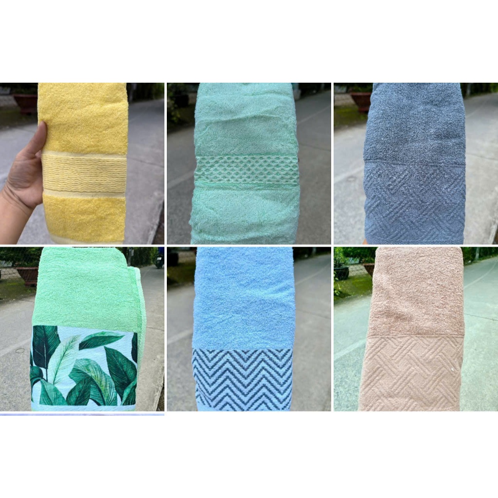 Khăn tắm cao cấp Dove, Clear, Sunsilk.