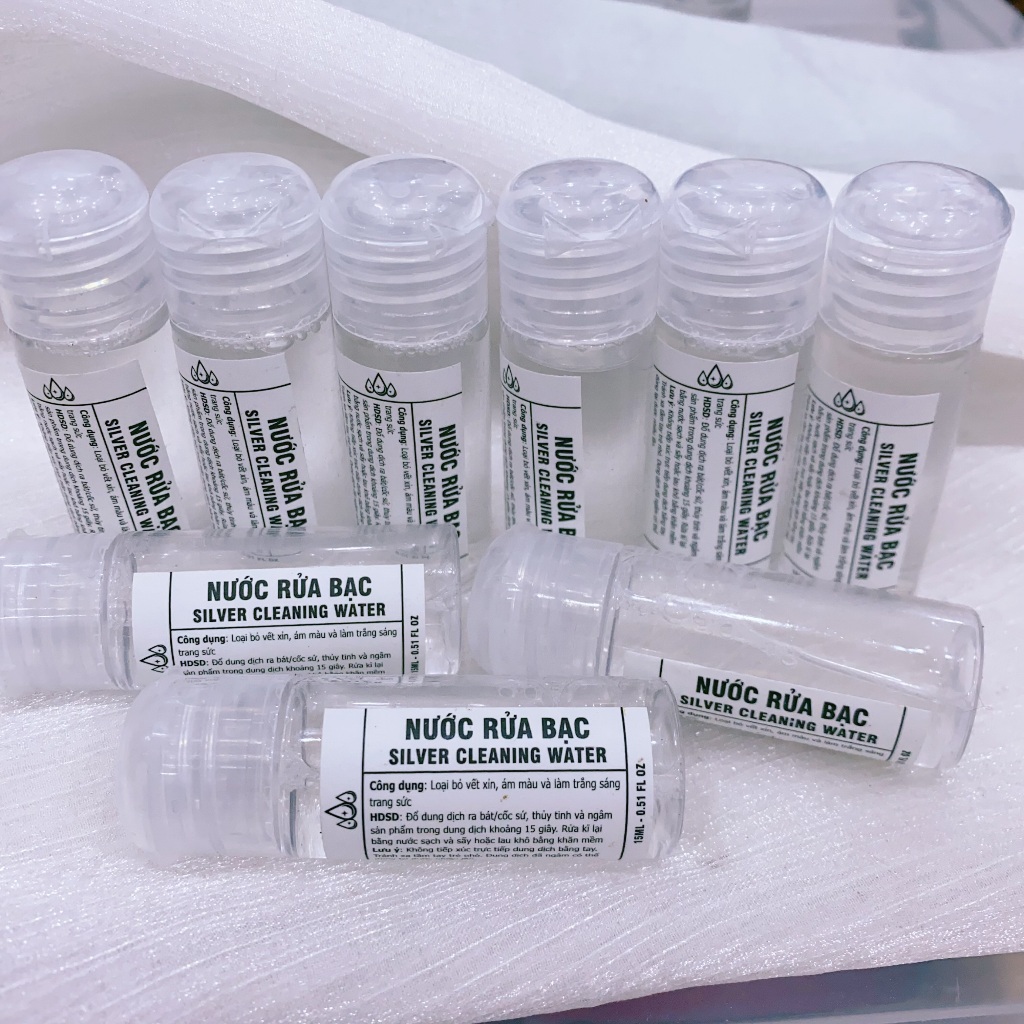 Nước Rửa Bạc (Làm Trắng Sáng Trang Sức 15ml) - A999