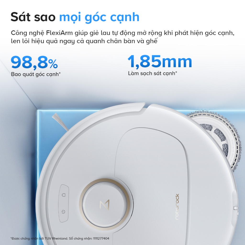 Roborock Qrevo 5AE robot hút bụi lau nhà | Lực hút 12.000 Pa | Tự động giặt sấy khô | Bảo hành 2 năm | BigBuy360 - bigbuy360.vn
