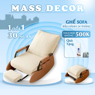 [HÀNG CÓ SẴN] Ghế Bập Bênh, Ghế Thư Giãn Gập Ngả 3 Chế Độ Chất Liệu Khung Sắt Mặt Nệm Bông Mềm