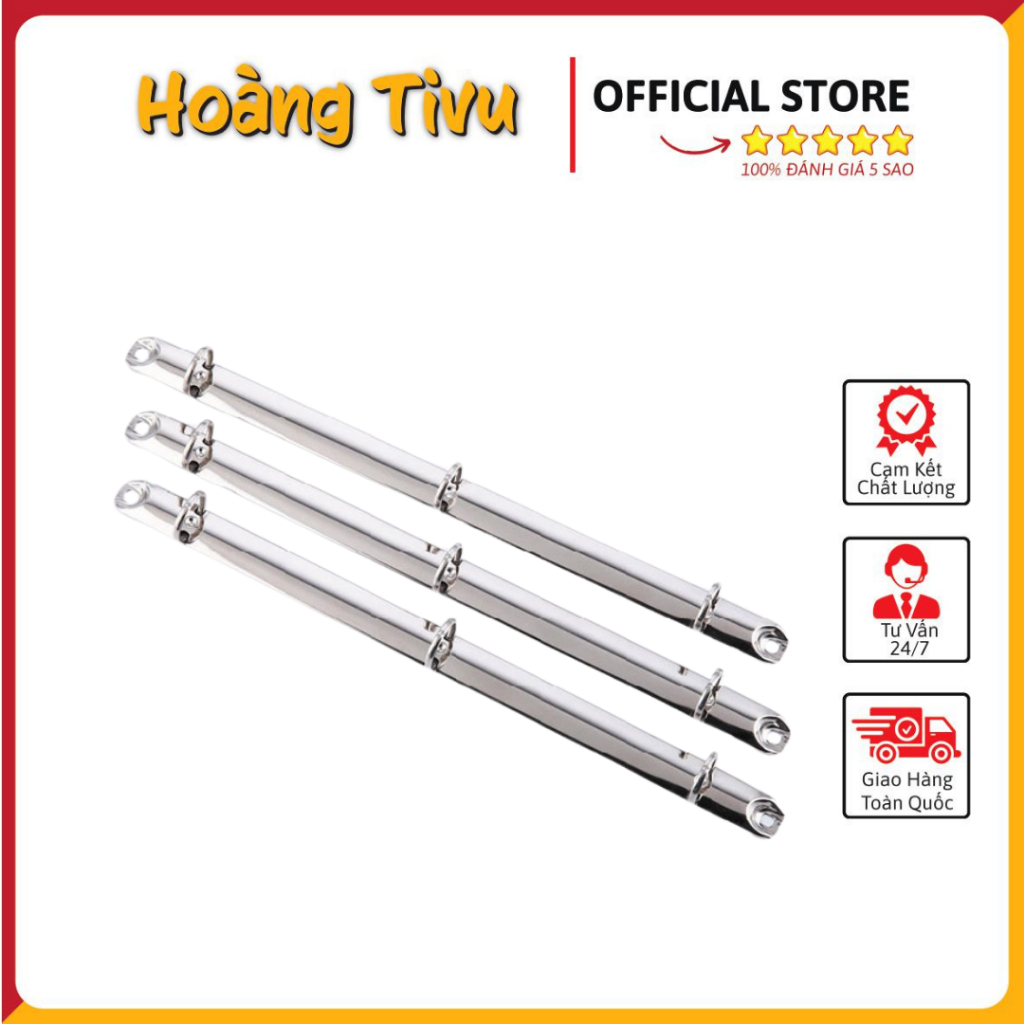 Còng 3 Lỗ Bao Gồm Còng + Đinh Tán Dùng Đóng Menu, Catalogue, Đóng Bìa Hồ Sơ