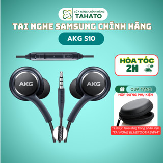 Tai nghe Có Dây  Chân Tròn AKG S10 Chính Hãng Tai Nghe Jack 3.5  chống ồn  [HÀNG BÓC MÁY]