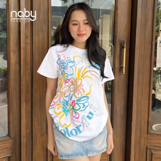 Áo Thun Hoạ Tiết Vẽ Màu Sắc Nét, Chất Cotton Mềm Mịn, Có Kèm Hình Thật.