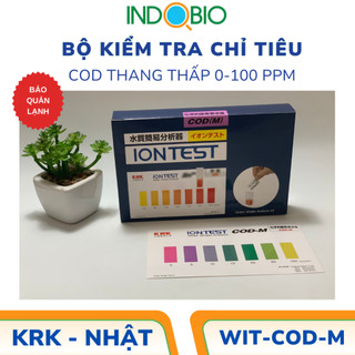[HÀNG CÓ SẴN] BỘ TEST KIT COD WIT-COD-M, 0-100 PPM KRK-NHẬT [KÈM MSDS]