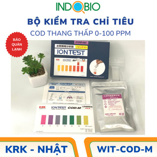 [HÀNG CÓ SẴN] BỘ TEST KIT COD WIT-COD-M, 0-100 PPM KRK-NHẬT [KÈM MSDS]