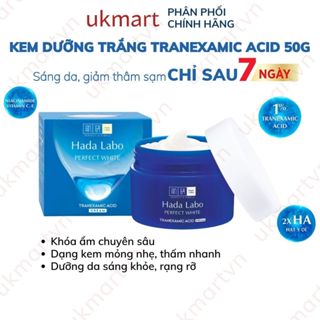  Kem dưỡng trắng da tối ưu Hada Labo Perfect White Tranexamic Acid Cream 50g 