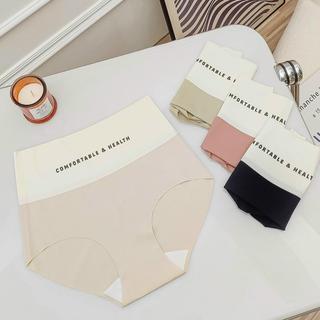 QL16- Combo ̀5c Quần Lót Su Lạnh Không Viền Cạp Cao Có Lớp Đáy Cotton thon gọn hông  Nữ