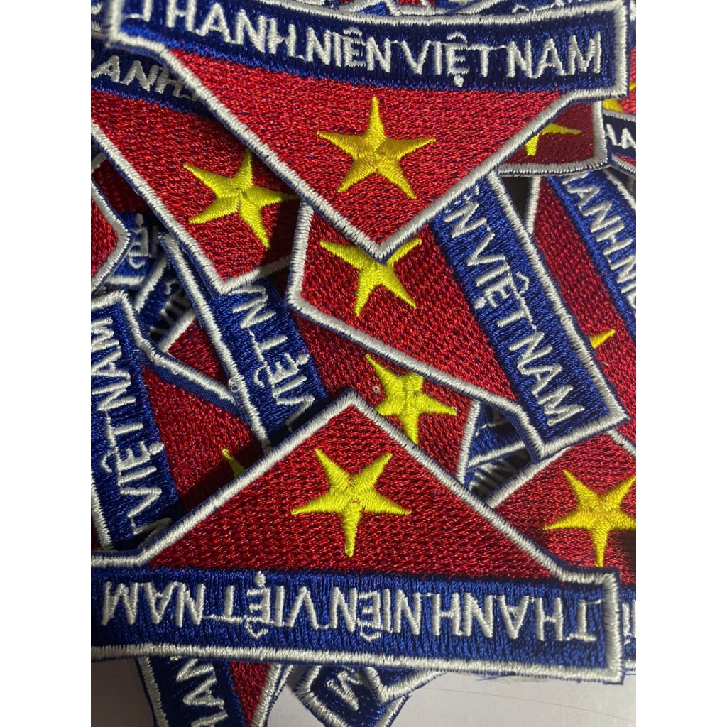 Logo đoàn thanh niên, huy hiệu đoàn,  áo đoàn thanh niên - Logo Uni {có cả logo in và logo thêu}
