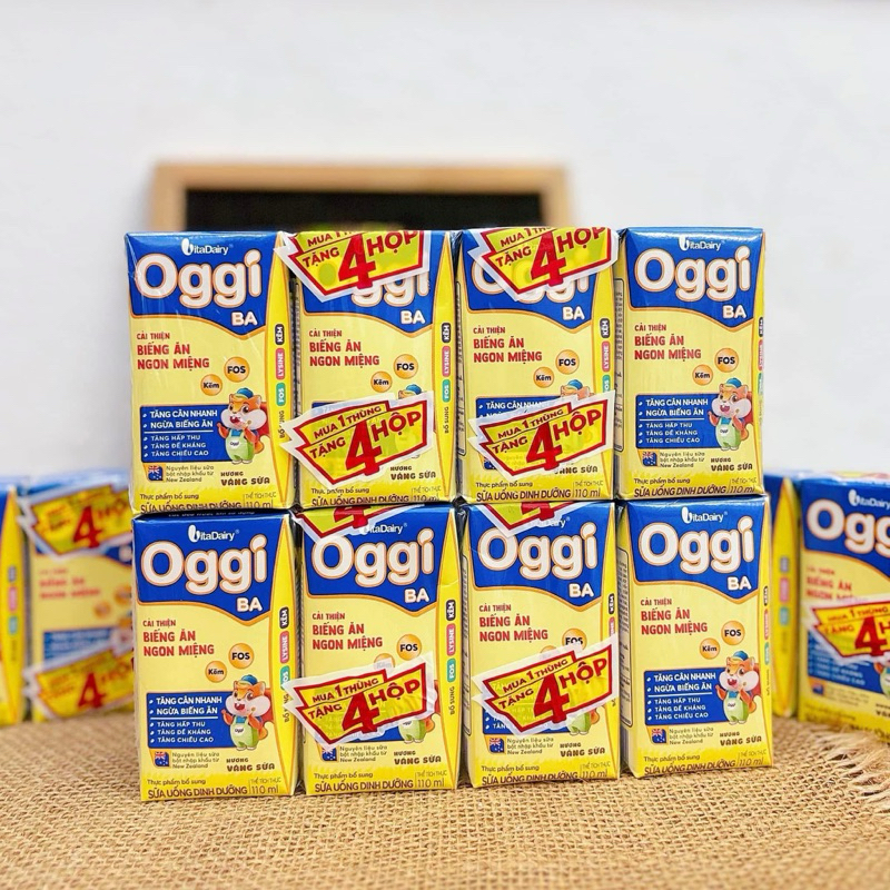 sữa Oggi vị váng sữa 110ml