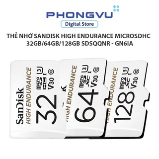  Thẻ nhớ SanDisk High Endurance microSDX SDSQQNR-GN6IA - Bảo hành 24 tháng 