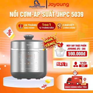Nồi áp suất Joyoung JHPC-5039 dung tích 5 lít, bảng điều khiển tiếng Việt