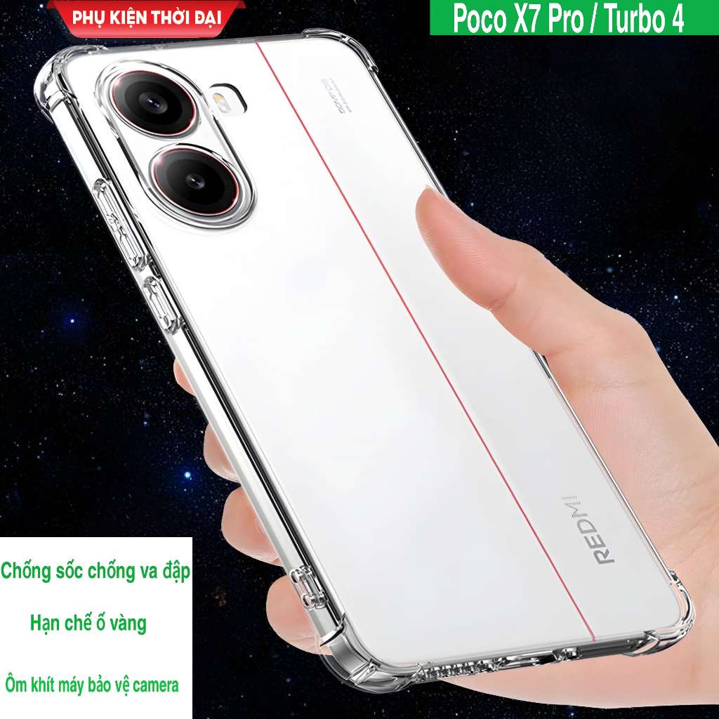 Ốp lưng Redmi Turbo 4 / 4 Pro Note 5 / 5 Pro / Note 11 Pro / Note 12 Turbo / 12 Pro 5G / 13 Pro dẻo 