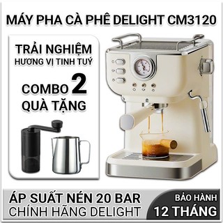  Máy pha cà phê cafe Espresso tự động CM3120 Cho Gia Đình Văn Phòng Công Sở - Máy Pha Coffee Capuchino Latte Mocha 
