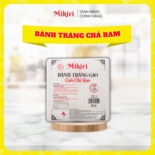  Bánh Tráng Cuốn Chả Ram Chả Giò Mikiri - Lá Dày Không Rách Bao Giòn 60 phút 100g ~24 Lá 