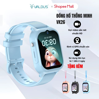 Đồng hồ thông minh trẻ em định vị Valdus VK26 Kid 4G watch nghe gọi có sim video call bảo hành 1 năm