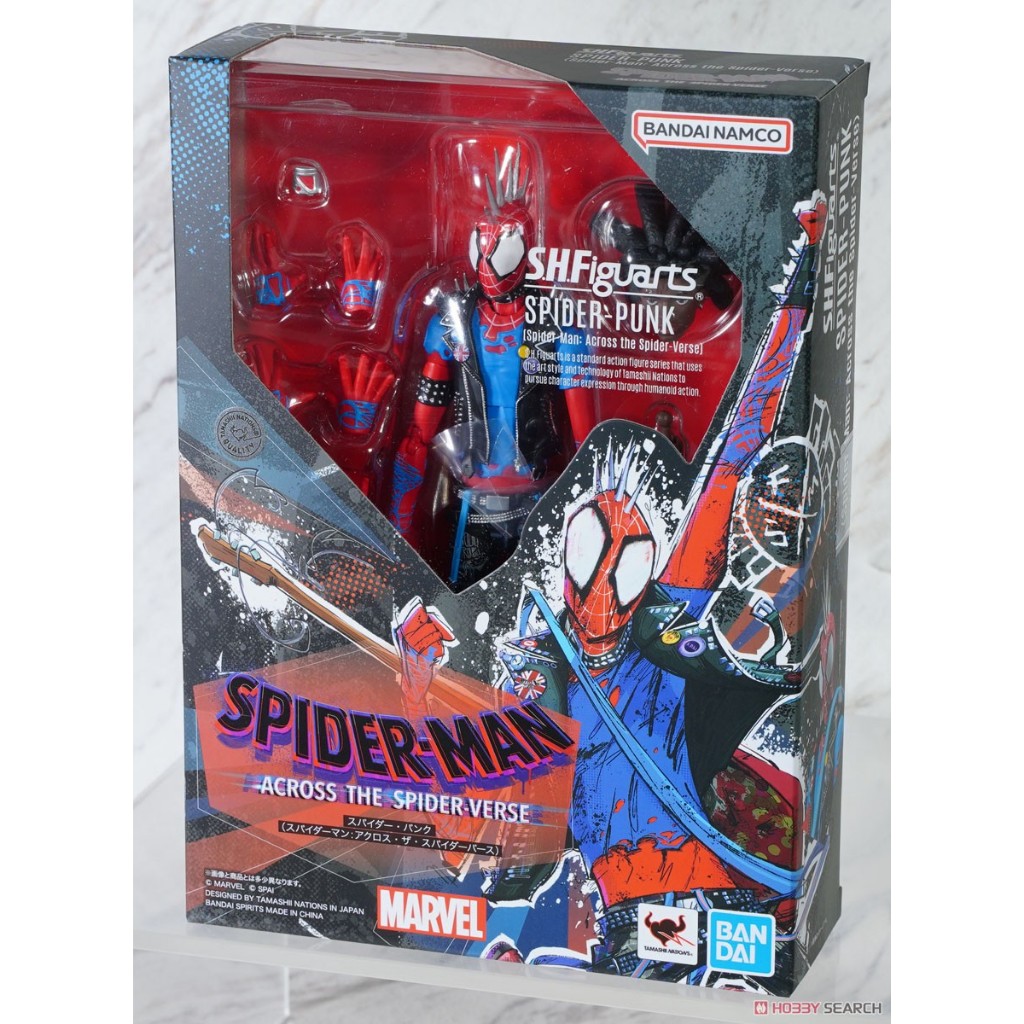 Mô hình BANDAI SHF SPIDER-PUNK (Spider-Man: Across the Spider-Verse) chính hãng BANDAI