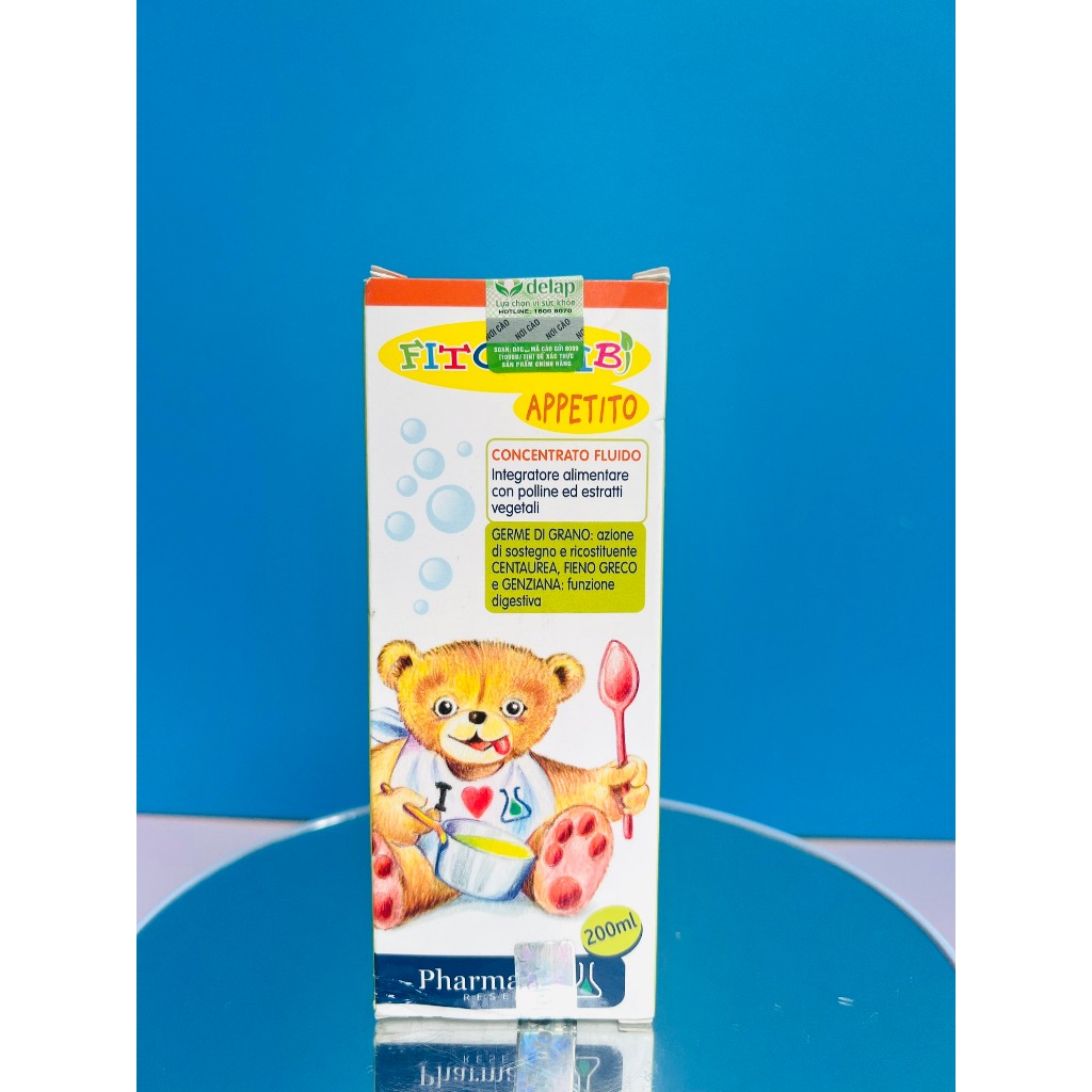 Combo 2 Hộp Siro Ăn Ngon Fitobimbi Appetito Tặng 1H Gạc rơ lưỡi - Siro Ăn Ngon 3 Tác Động