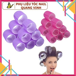 Sét 6 cái lô gai cuốn tóc tự dính [7 size]