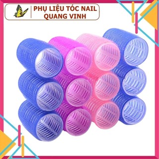Sét 6 cái lô gai cuốn tóc tự dính [7 size]