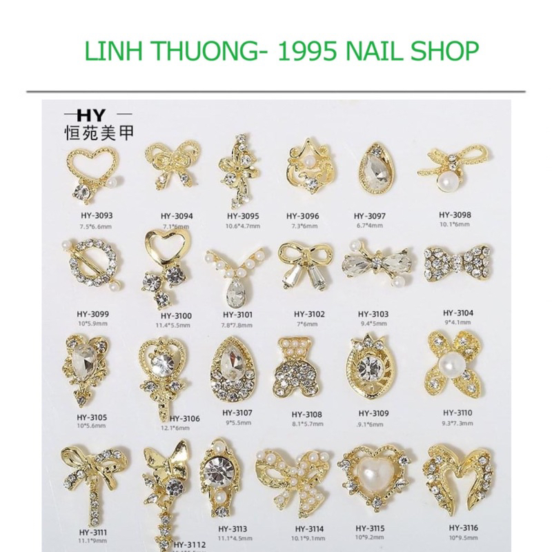 Charm đính móng mã 30 31
