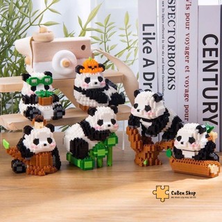  Đồ chơi lắp ráp mô hình Chú Gấu Trúc PanDa dễ thương. 