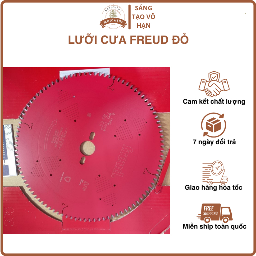 Lưỡi Cưa Freud Đỏ