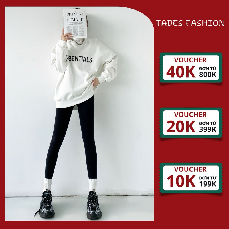 Quần Legging Nữ - Quần Legging Nữ Dáng Dài Cao Cấp Siêu Co Giãn, Quần Legging Cạp Cao, Tôn Dáng Q445