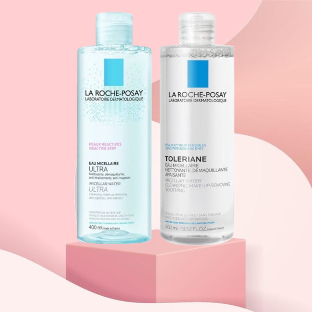  Nước Tẩy Trang La Roche Posay 400ml Da Dầu Da Nhạy Cảm 
