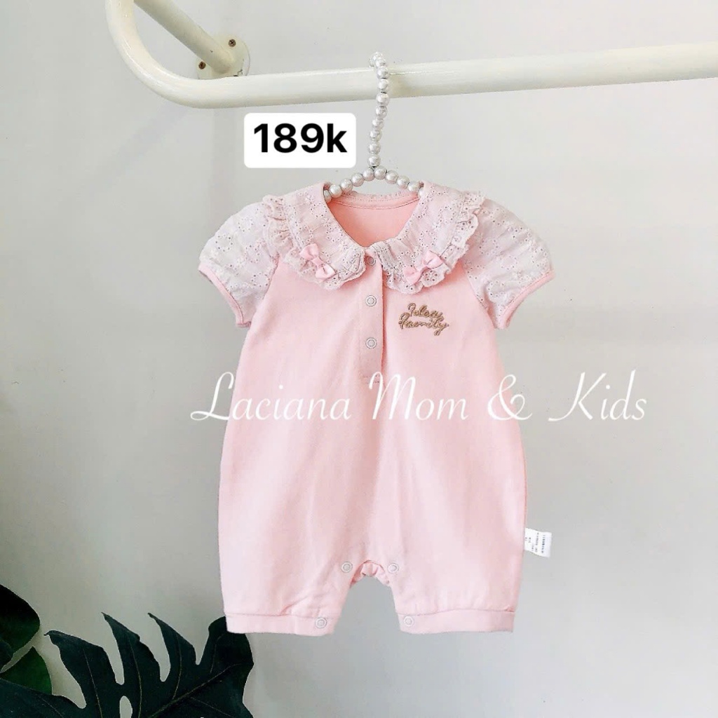 B165 BODY THUN LƯNG  CHỮ FAMILY CAO CẤP CHO BÉ Laciana. Body Đùi Sơ Sinh, Body Đùi Thun Cho Bé