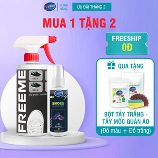  Combo giặt giày và khử mùi giày Freeme Plus vệ sinh giày dép nam nữ khử mùi hôi chân mùi hôi tất nhanh chóng 