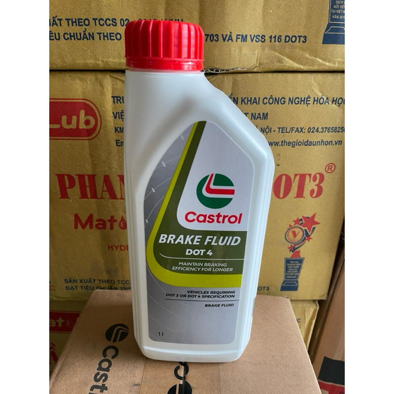 Dầu Phanh Dot 4 Castrol - 1 Lít (Castrol Dot 4 Brake Fluid)