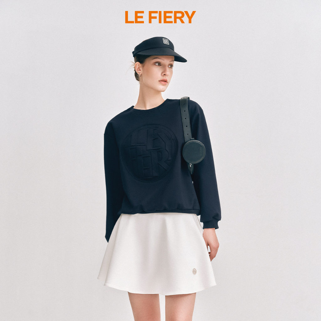 Chân Váy Xòe Golf Trắng Thể Thao Cao Cấp Chính Hãng Le Fiery | Jennie Skirt in White Golf Sports