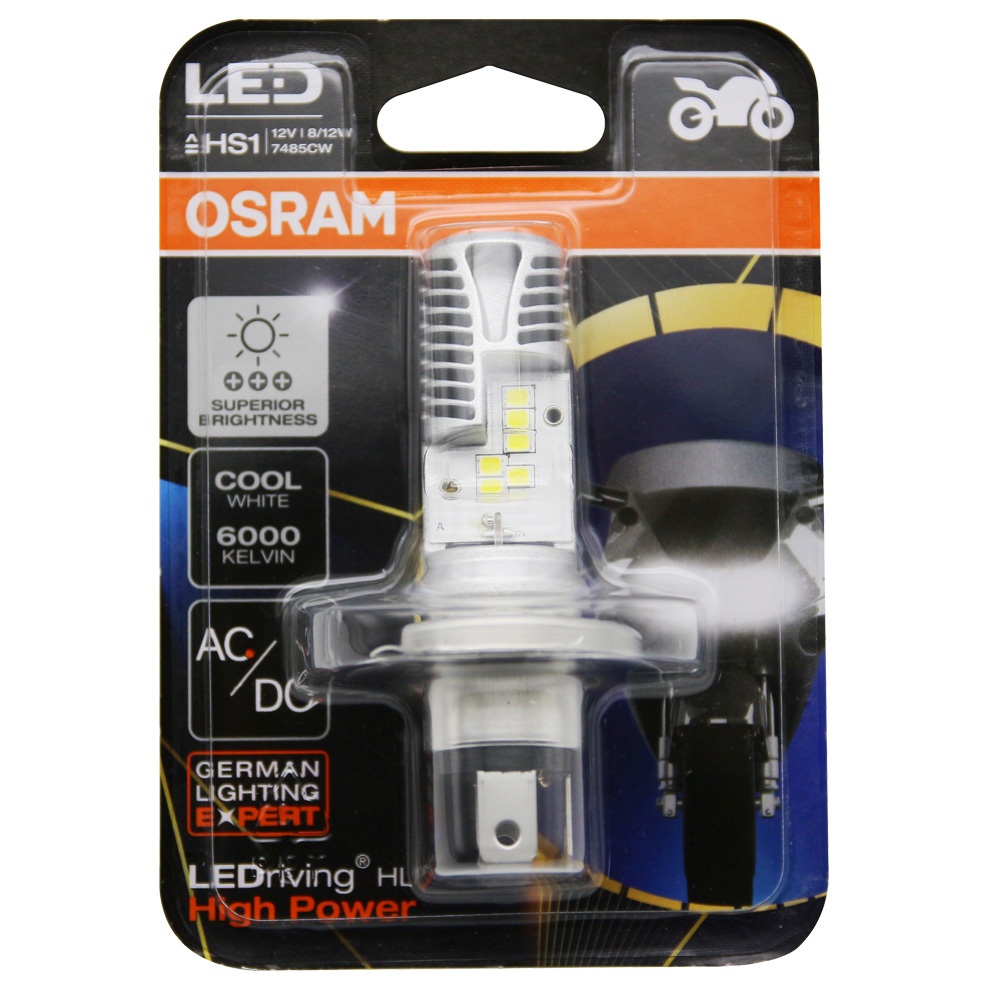 Bóng đèn LED OSRAM HS1 High Power Wave RS, Future 125, Vision, Air Blade 125 Lead (AM4290200DC) 7485