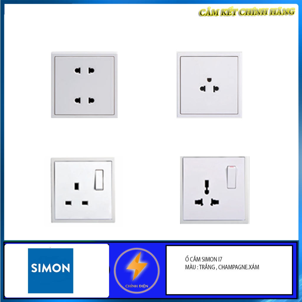 Ổ cắm Simon I7-Tây ban nha
