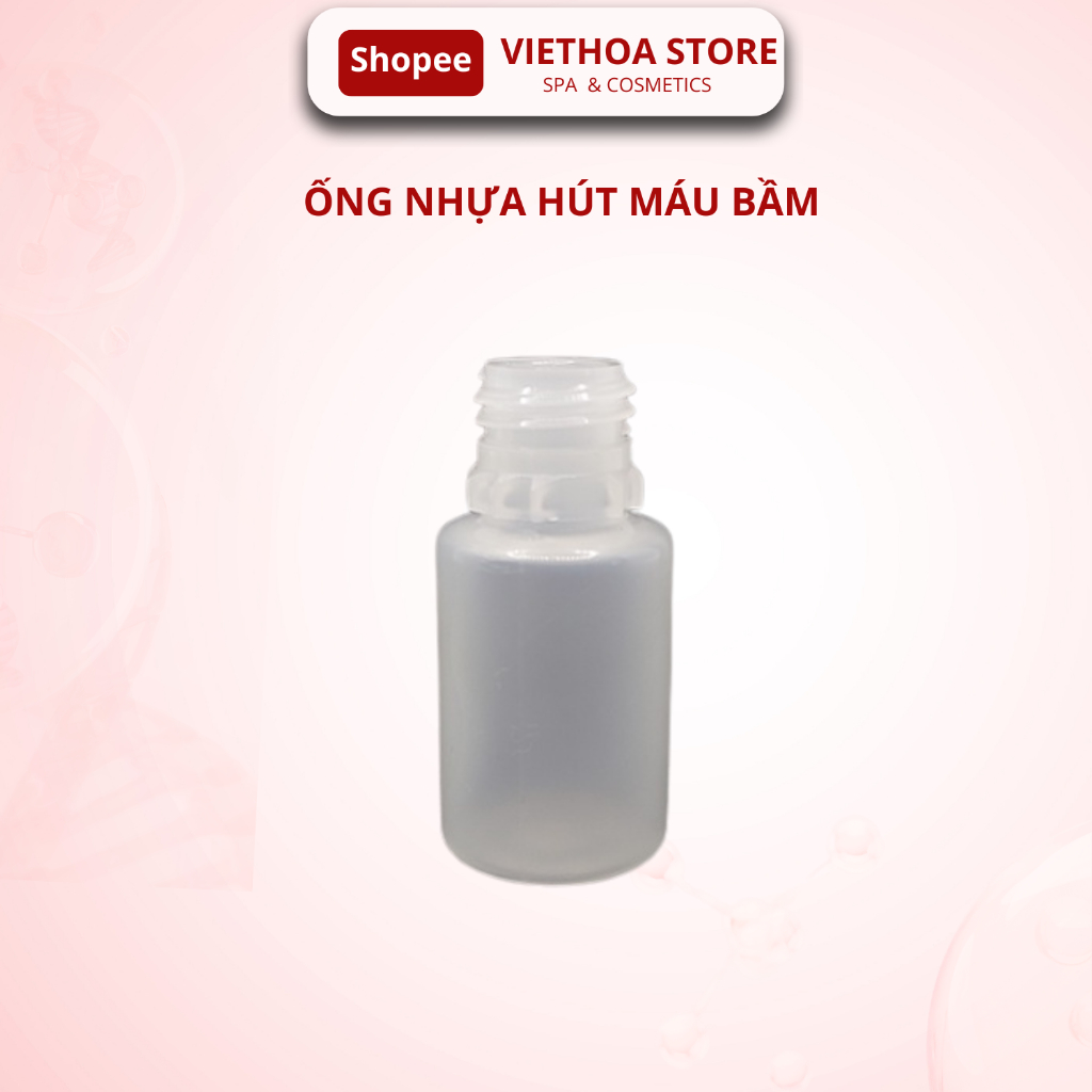 Ống Nhựa Hút Máu Bầm Spa (1 Ống)