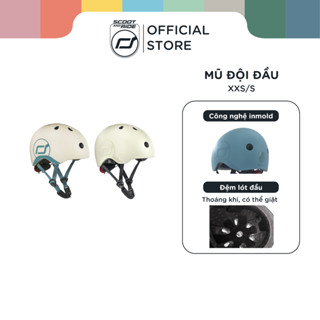 Mũ đội đầu cho bé Scoot and Ride (Ash) - Nón bảo vệ bé chơi thể thao, đi xe đạp