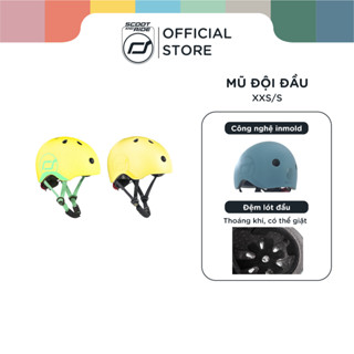 Mũ đội đầu cho bé Scoot and Ride (Lemon) - Nón bảo vệ bé chơi thể thao, đi xe đạp